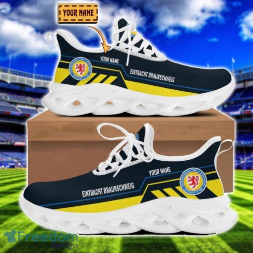 Eintracht Braunschweig Sneakers Limited Max Soul Shoes For Men And Women Custom Name Product Photo 2