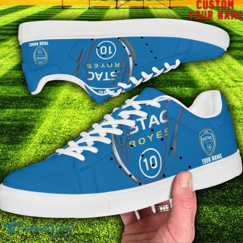 Estac Troyes L1 Custom Name Unique Gift Low Top Skate Shoes Gifts For Fans Product Photo 2