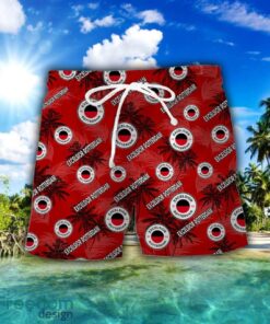 Excelsior Rotterdam 3D Hawaiian Shirt and Shorts Vinatge Tree Pattern Beach Shirt For Fans Product Photo 2