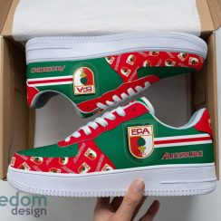 FC Augsburg Air Force Shoes For Fans AF1 Sneakers