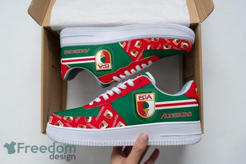 FC Augsburg Air Force Shoes For Fans AF1 Sneakers Product Photo 1