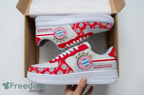 FC Bayern Munchen Air Force Shoes For Fans AF1 Sneakers Product Photo 1