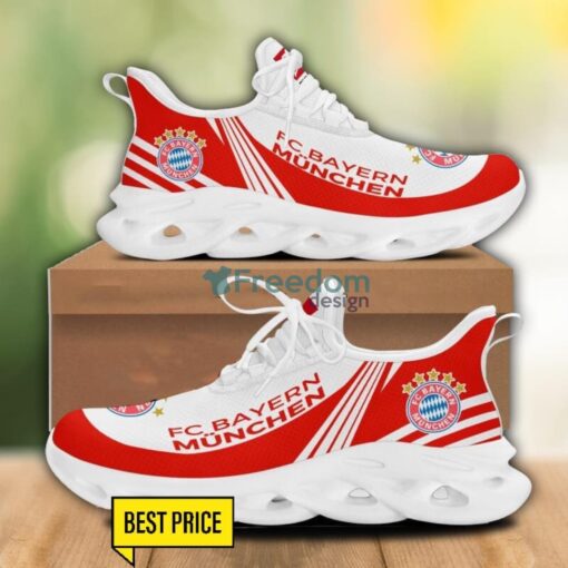 FC Bayern Munchen Max Soul Sneakers Striped Men Women Limited Running Shoes Product Photo 1