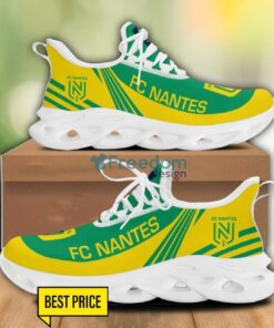 FC Nantes Max Soul Sneakers Striped Men Women Limited Running Shoes Product Photo 1