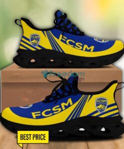 FC Sochaux-Montbeliard Max Soul Sneakers Striped Men Women Limited Running Shoes Product Photo 2