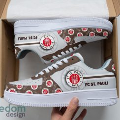 FC St. Pauli Air Force Shoes For Fans AF1 Sneakers