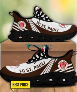 FC St. Pauli Max Soul Sneakers Striped Men Women Limited Running Shoes Product Photo 2