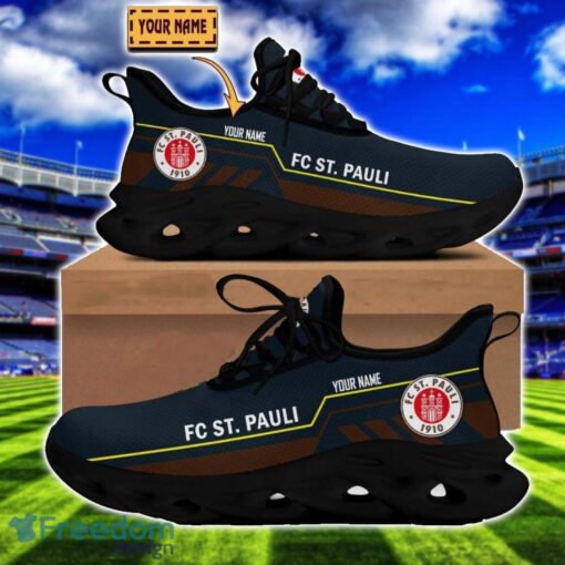 FC St. Pauli Sneakers Limited Max Soul Shoes For Men And Women Custom Name Product Photo 1