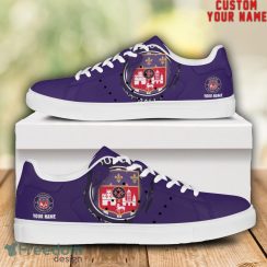 FC Toulouse L1 Custom Name Unique Gift Low Top Skate Shoes Gifts For Fans