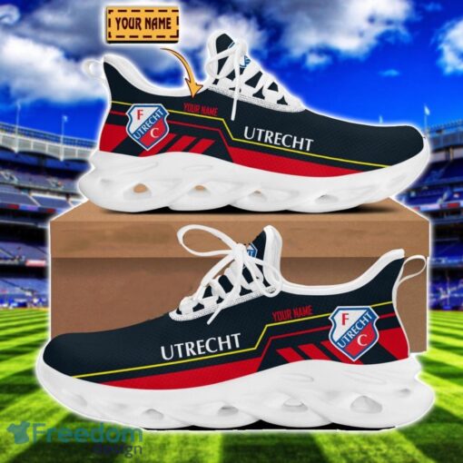 FC Utrecht Sneakers Limited Max Soul Shoes For Men And Women Custom Name Product Photo 2