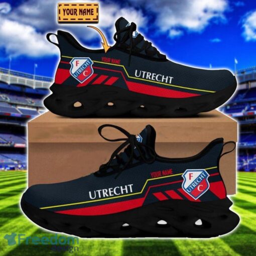 FC Utrecht Sneakers Limited Max Soul Shoes For Men And Women Custom Name Product Photo 1