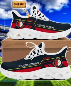 Feyenoord Rotterdam Sneakers Limited Max Soul Shoes For Men And Women Custom Name Product Photo 2