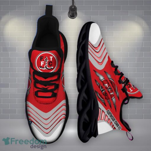 Fleetwood Town F.C Sneakers Wolf Scratch Designs Max Soul Shoes Running Shoes Product Photo 2