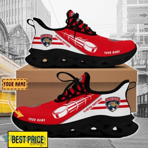 Florida Panthers Custom Name Sneakers Limited Max Soul Shoes For Men Women Product Photo 2