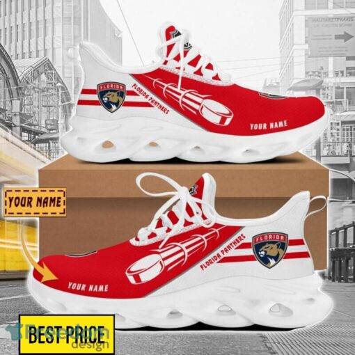 Florida Panthers Custom Name Sneakers Limited Max Soul Shoes For Men Women Product Photo 1