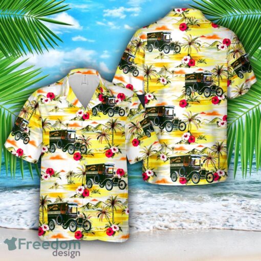 Ford Model T Van Hawaiian Shirt Product Photo 1