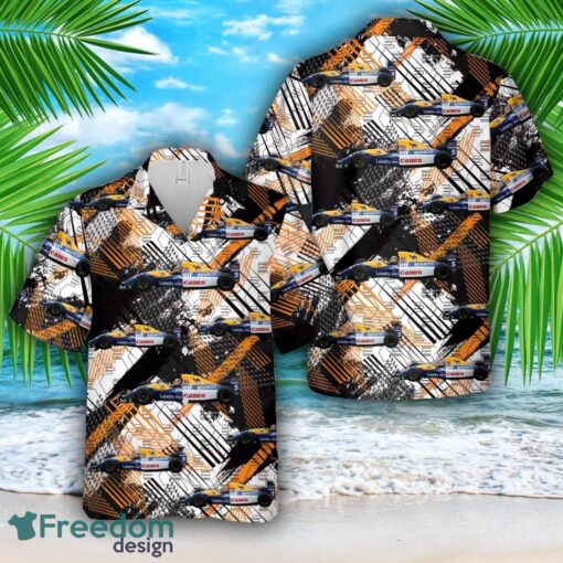 Formula One car Williams FW14 Hawaiian Shir Product Photo 1