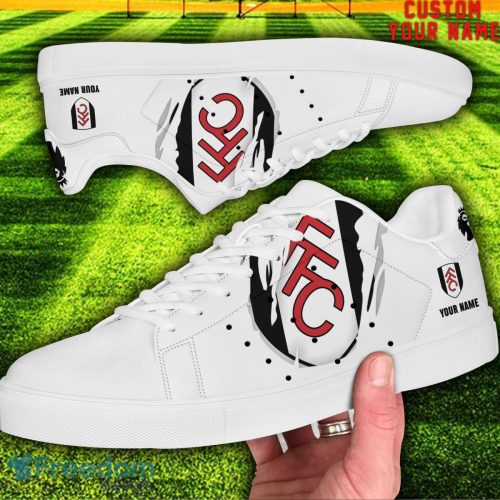 Fulham EPL Custom Name Unique Gift Low Top Skate Shoes For Man And Woman Product Photo 2