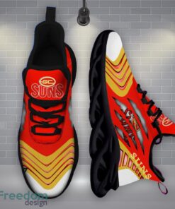 Gold Coast Suns Sneakers Wolf Scratch Designs Max Soul Shoes Running Shoes Product Photo 2