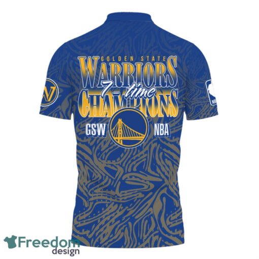 Golden State Warriors Style NBA Champs Special Designs 3D Polo Shirt Product Photo 3