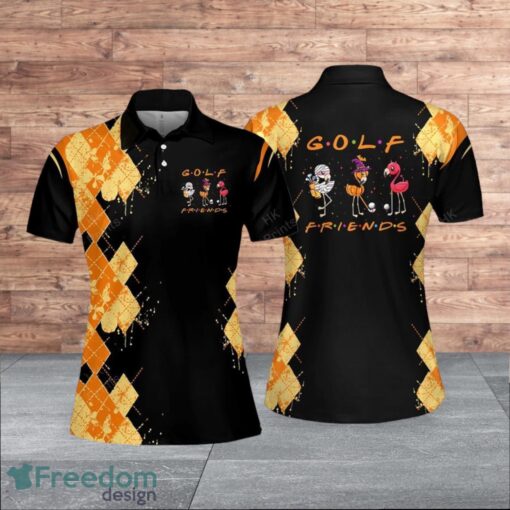 Golf Friends Halloween Dark Style Golf For Women Polo Shirt Product Photo 1