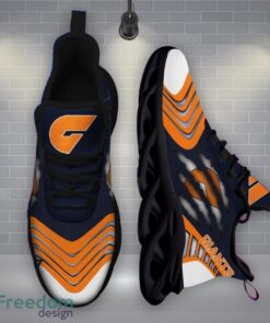 Greater Western Sydney Giants Sneakers Wolf Scratch Designs Max Soul Shoes Running Shoes Product Photo 2