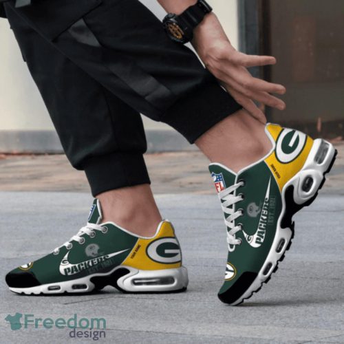 Green Bay Packers Est.1921 Custom Name Air Cushion Sneakers For Men And Women Product Photo 2