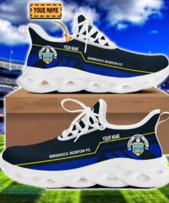 Greenock Morton F.C. Sneakers Limited Max Soul Shoes For Men And Women Custom Name Product Photo 2