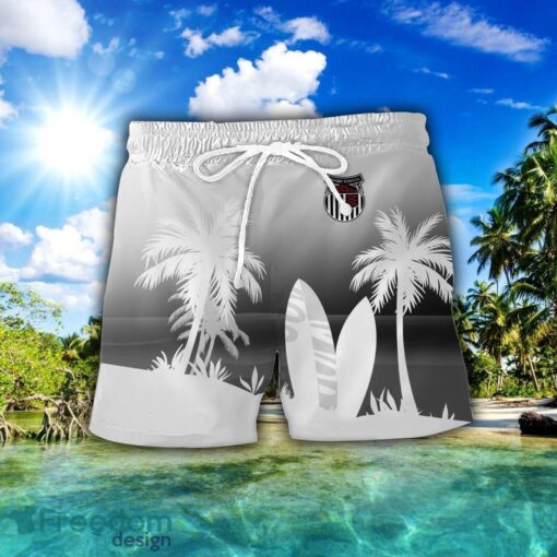 Grimsby Town Combo Hawaiian Shirt And Shorts Surfboards Coconut Custom Name For Fans Product Photo 2