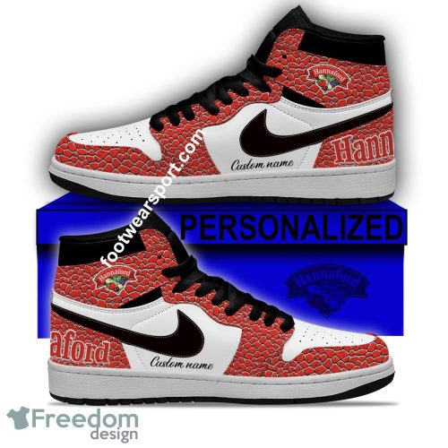 Hannaford Supermarkets Air Jordan Hightop Shoes Personalized Crocodile Skin Pattern For Fans Sneakers Gift - Hannaford Supermarkets Air Jordan Hightop Shoes Personalized Design 1