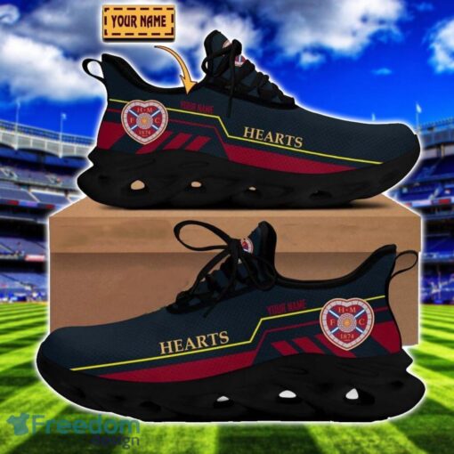 Heart of Midlothian F.C. Sneakers Limited Max Soul Shoes For Men And Women Custom Name Product Photo 1