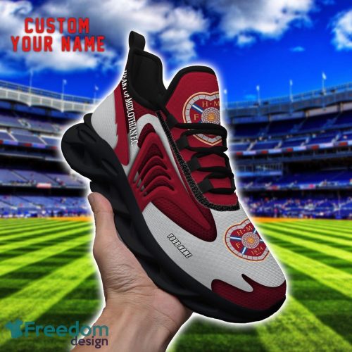 Heart of Midlothian F.C. Sneakers Max Soul Shoes For Men And Women Custom Name Team Gift Product Photo 2