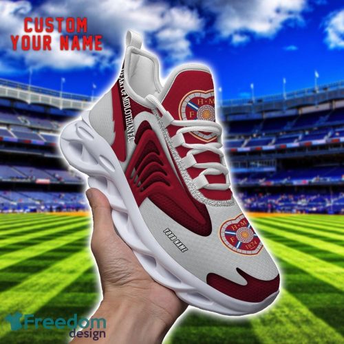 Heart of Midlothian F.C. Sneakers Max Soul Shoes For Men And Women Custom Name Team Gift Product Photo 1