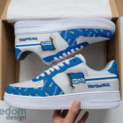 Hertha BSC Air Force Shoes For Fans AF1 Sneakers