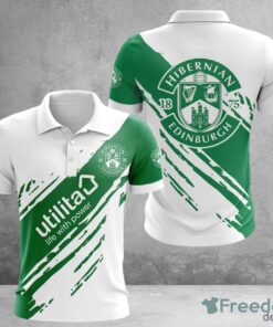 Hibernian FC 3D Polo Shirt Gift Gift 3D Printing