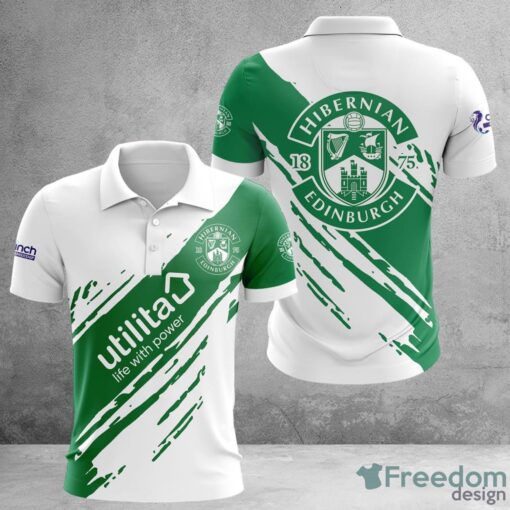 Hibernian FC 3D Polo Shirt Gift Gift 3D Printing Product Photo 1