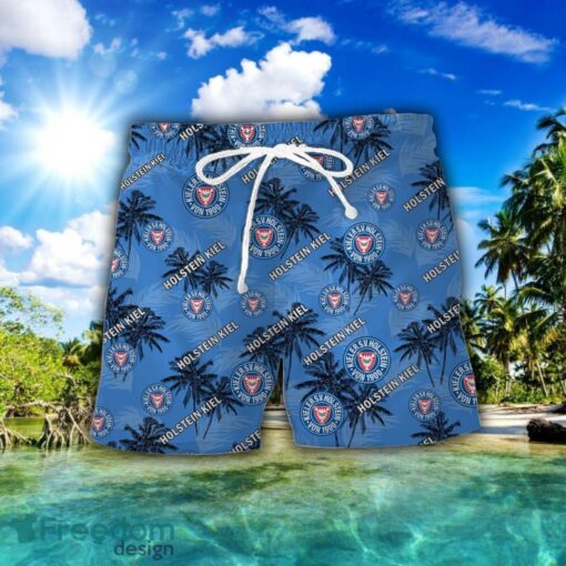 Holstein Kiel 3D Hawaiian Shirt and Shorts Vinatge Tree Pattern Beach Shirt For Fans Product Photo 2