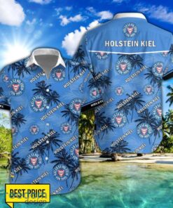 Holstein Kiel 3D Hawaiian Shirt and Shorts Vinatge Tree Pattern Beach Shirt For Fans