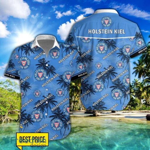 Holstein Kiel 3D Hawaiian Shirt and Shorts Vinatge Tree Pattern Beach Shirt For Fans Product Photo 1