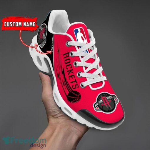 Houston Rockets NBA Air Cushion Sports Shoes Custom Name TN Sneakers For Fans Product Photo 1