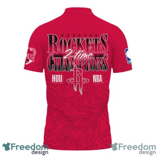 Houston Rockets Style NBA Champs Special Designs 3D Polo Shirt Product Photo 3