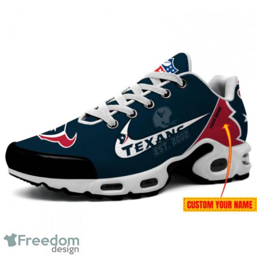 Houston Texans Est.2002 Custom Name Air Cushion Sneakers For Men And Women Product Photo 2