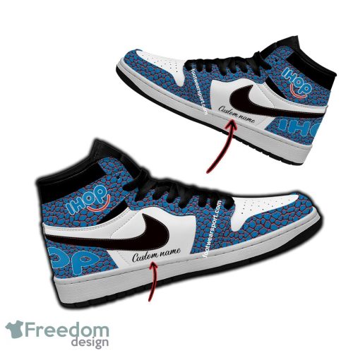 Ihop Air Jordan Hightop Shoes Personalized Crocodile Skin Pattern All Over Print - Ihop Air Jordan Hightop Shoes Personalized Design 2