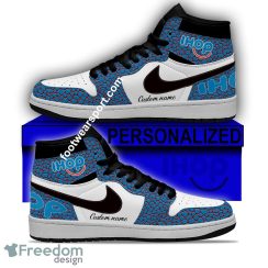 Ihop Air Jordan Hightop Shoes Personalized Crocodile Skin Pattern All Over Print - Ihop Air Jordan Hightop Shoes Personalized Design 1