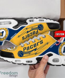 Indiana Pacers NBA Air Cushion Sports Shoes Custom Name TN Sneakers For Fans Product Photo 2