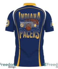 Indiana Pacers Style NBA 3D Polo Shirt Gift For Men Father's Day Gift Product Photo 3