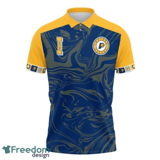 Indiana Pacers Style NBA 3D Polo Shirt Sport Season Gift For Fans Product Photo 2