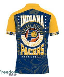 Indiana Pacers Style NBA 3D Polo Shirt Sport Season Gift For Fans Product Photo 3