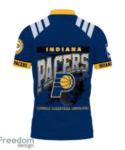 Indiana Pacers Style NBA Basketball Team 3D Polo Shirt Product Photo 3