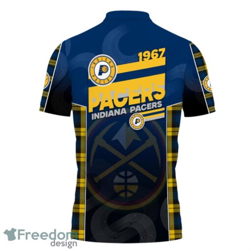 Indiana Pacers Style NBA Basketball Team Black 3D Polo Shirt new Designs For Fans Product Photo 3